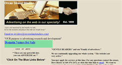 Desktop Screenshot of orcasislandstudios.com