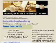 Tablet Screenshot of orcasislandstudios.com